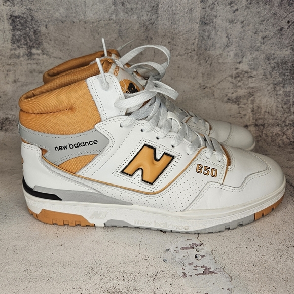 New Balance 650R Caryon High / Mens Size 10 / Colorway - White & Orange - Picture 9 of 10
